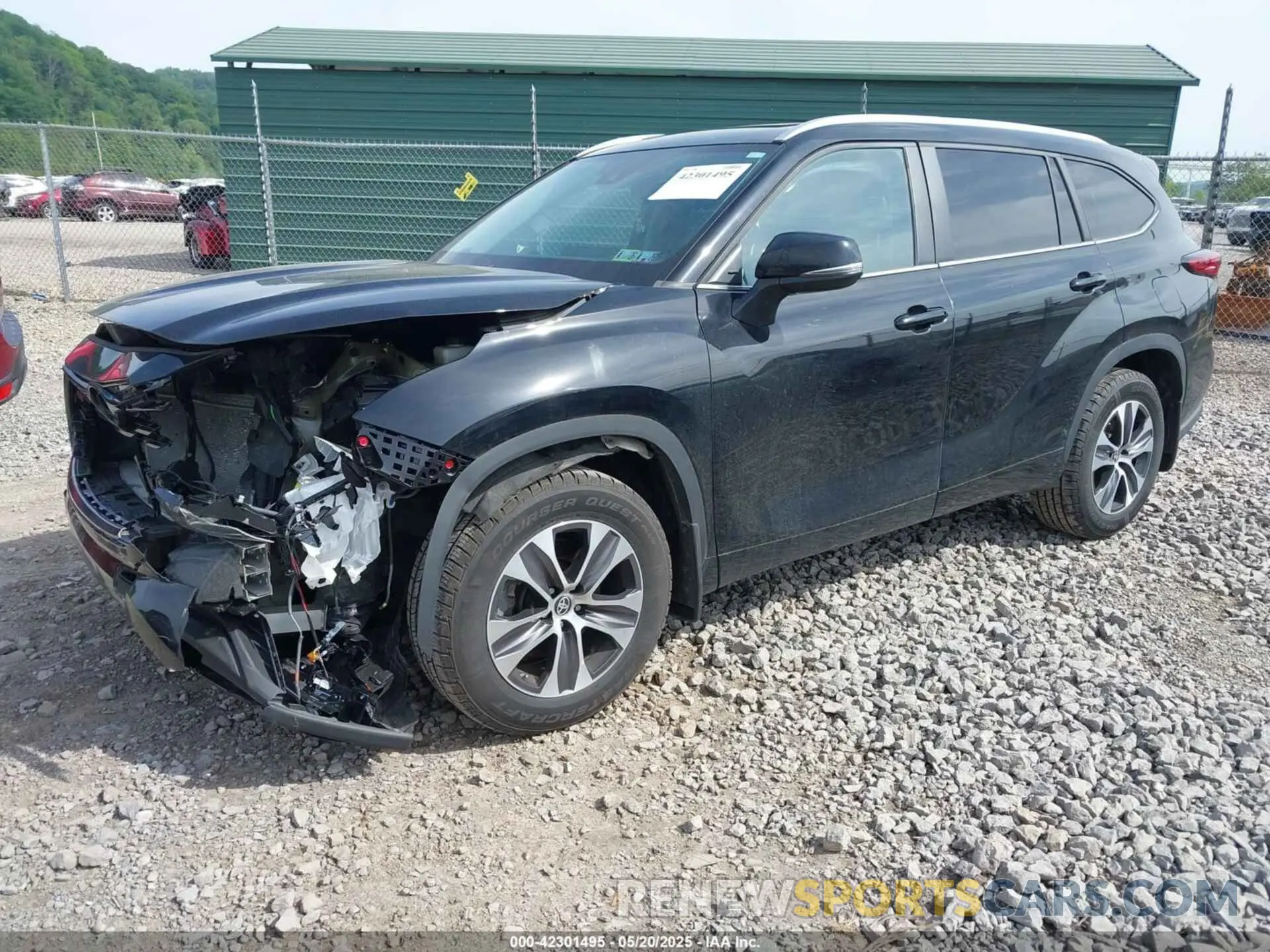2 Photograph of a damaged car 5TDKDRAH9PS026397 TOYOTA HIGHLANDER 2023
