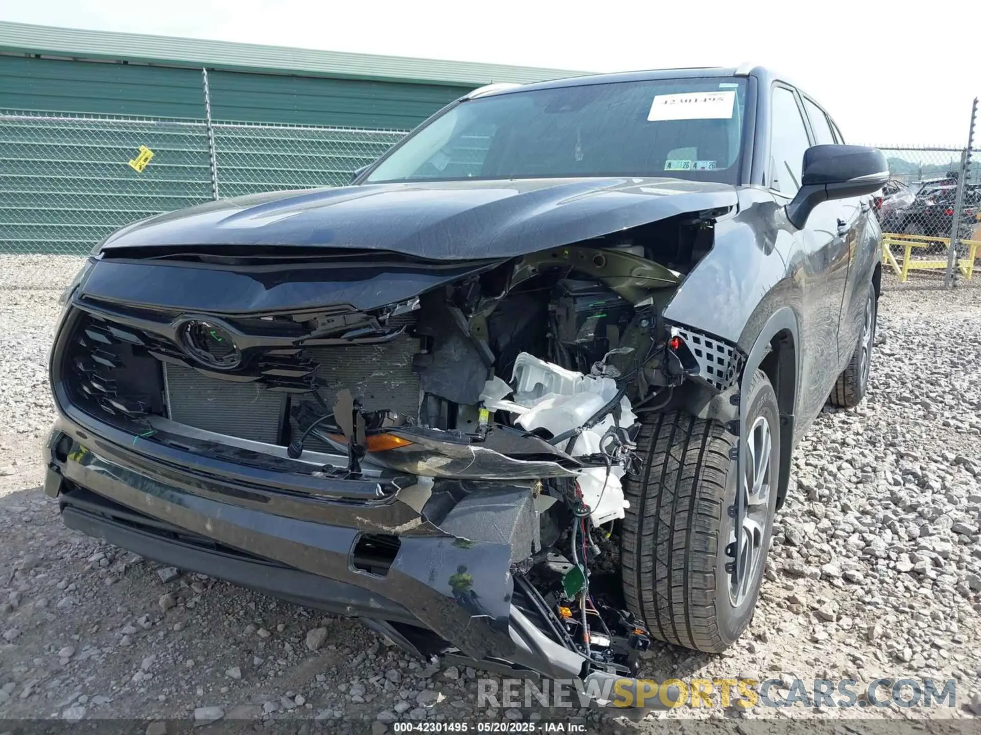6 Photograph of a damaged car 5TDKDRAH9PS026397 TOYOTA HIGHLANDER 2023