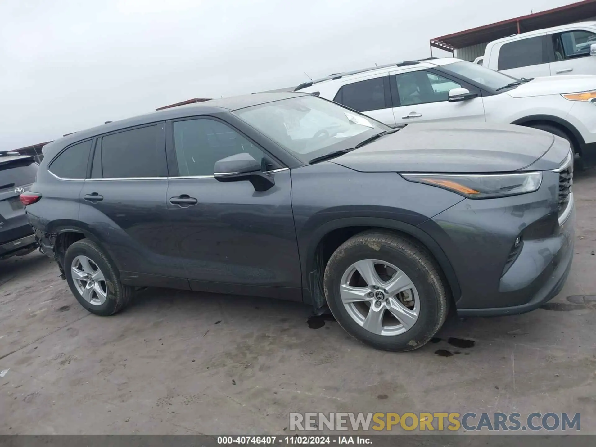 14 Photograph of a damaged car 5TDKDRAH9PS046634 TOYOTA HIGHLANDER 2023