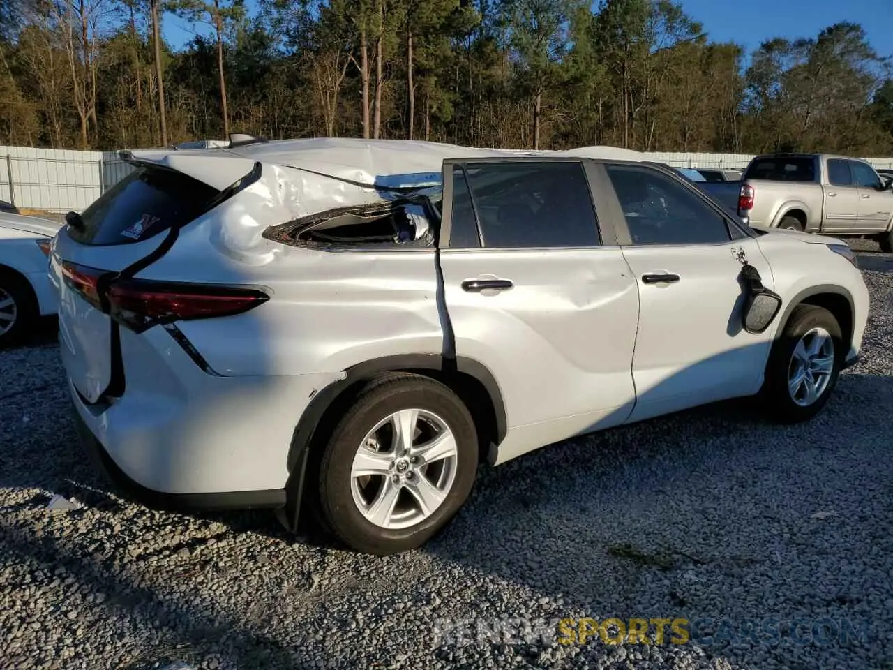 3 Photograph of a damaged car 5TDKDRAHXPS005302 TOYOTA HIGHLANDER 2023