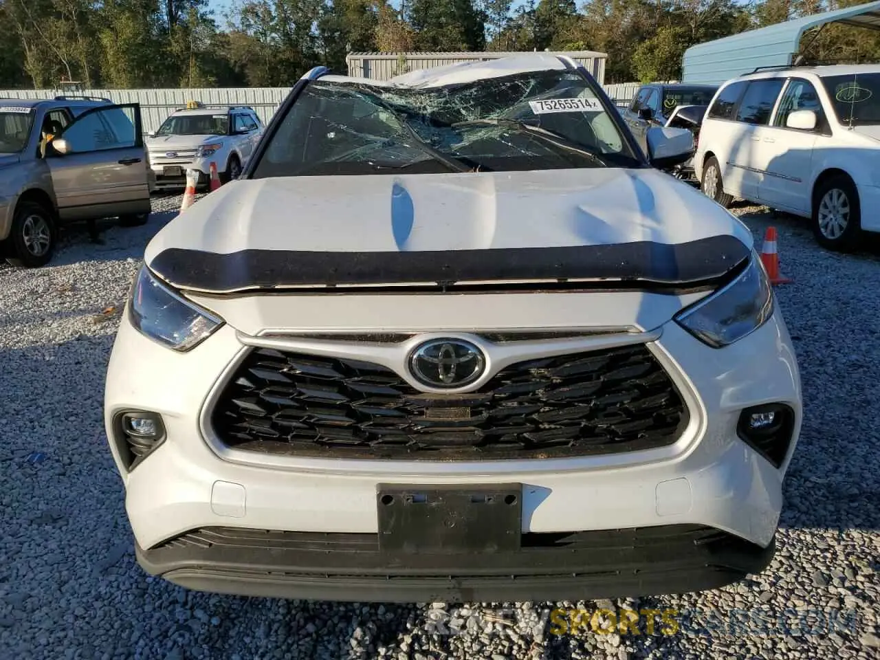 5 Photograph of a damaged car 5TDKDRAHXPS005302 TOYOTA HIGHLANDER 2023