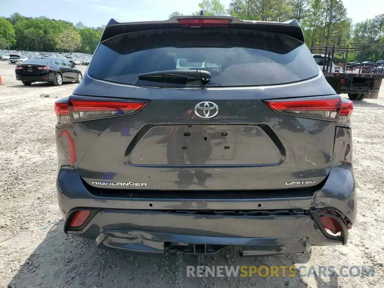 6 Photograph of a damaged car 5TDKDRAHXPS006529 TOYOTA HIGHLANDER 2023