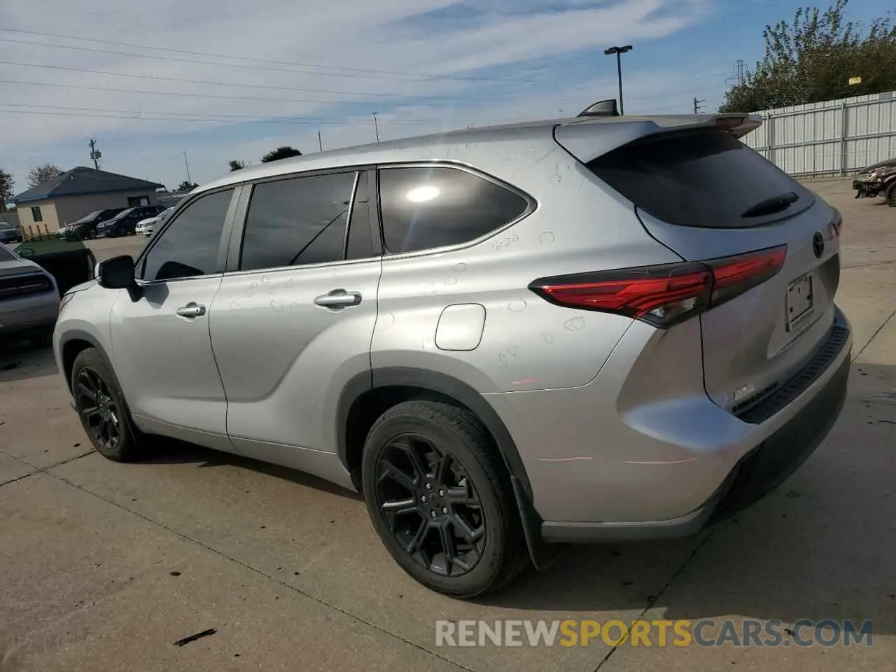 2 Photograph of a damaged car 5TDKDRAHXPS025033 TOYOTA HIGHLANDER 2023