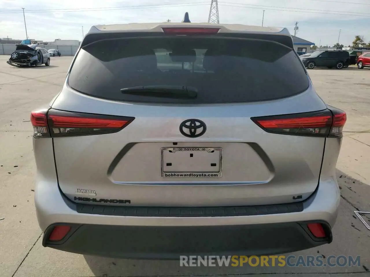6 Photograph of a damaged car 5TDKDRAHXPS025033 TOYOTA HIGHLANDER 2023
