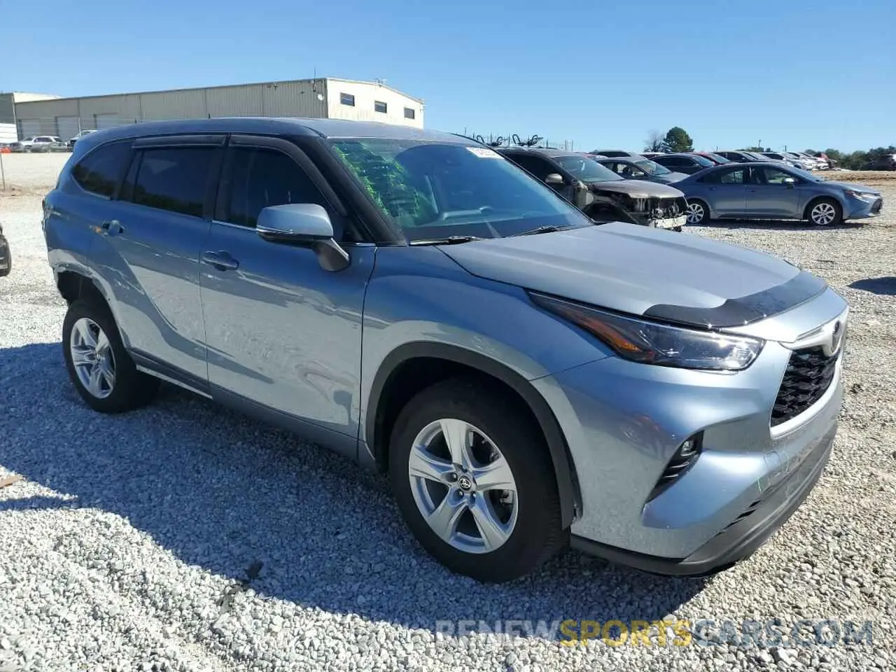 4 Photograph of a damaged car 5TDKDRAHXPS025484 TOYOTA HIGHLANDER 2023