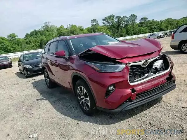 11 Photograph of a damaged car 5TDKDRAHXPS043533 TOYOTA HIGHLANDER 2023