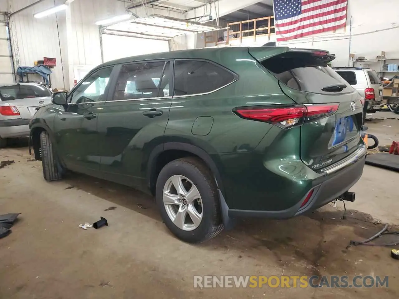 2 Photograph of a damaged car 5TDKDRAHXPS501720 TOYOTA HIGHLANDER 2023