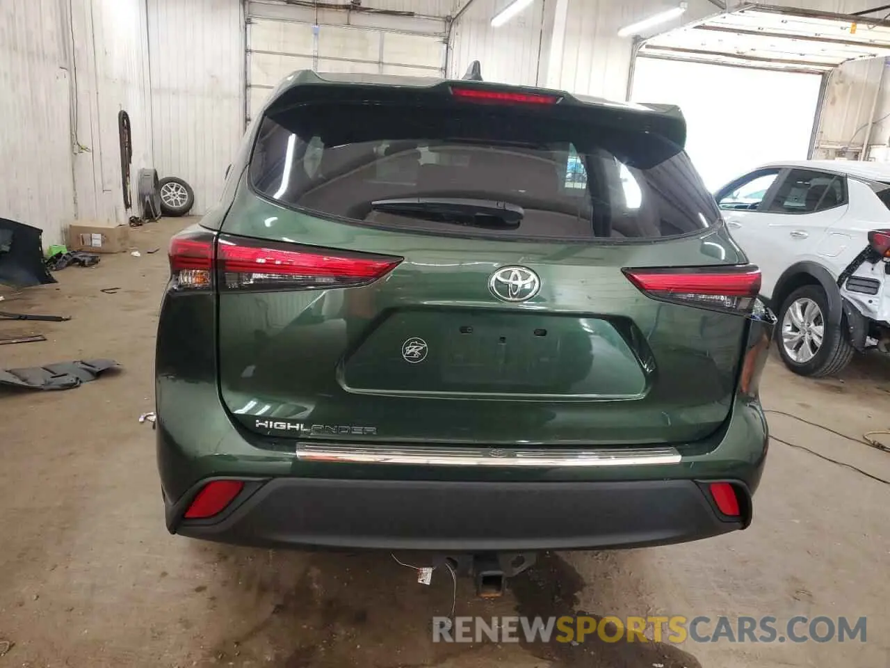 6 Photograph of a damaged car 5TDKDRAHXPS501720 TOYOTA HIGHLANDER 2023