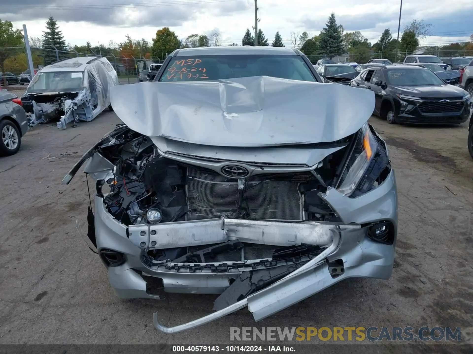 12 Photograph of a damaged car 5TDKDRAHXPS501992 TOYOTA HIGHLANDER 2023