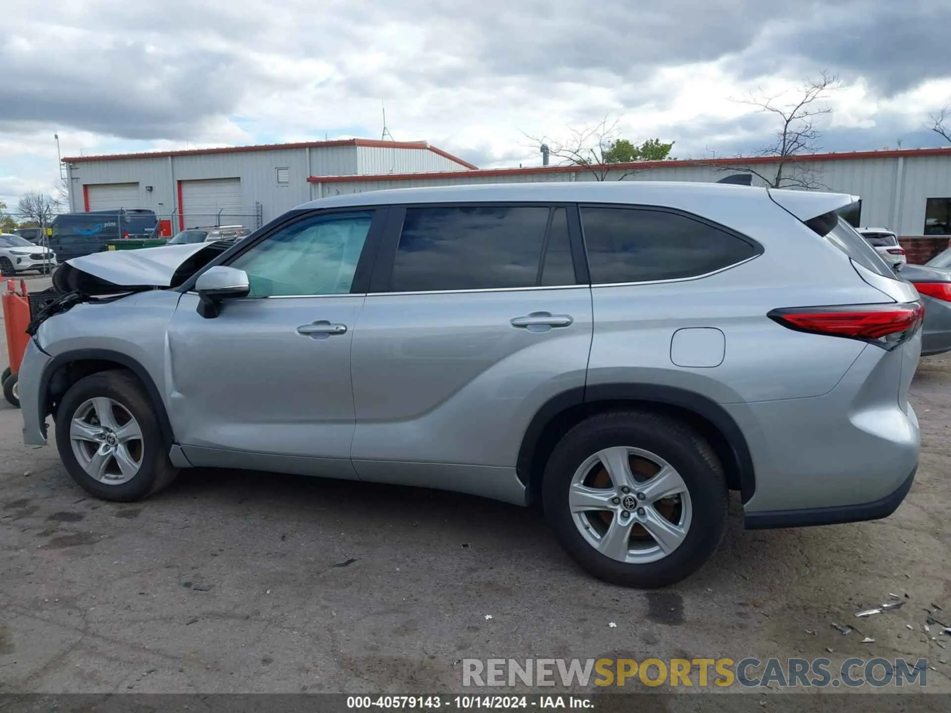 14 Photograph of a damaged car 5TDKDRAHXPS501992 TOYOTA HIGHLANDER 2023