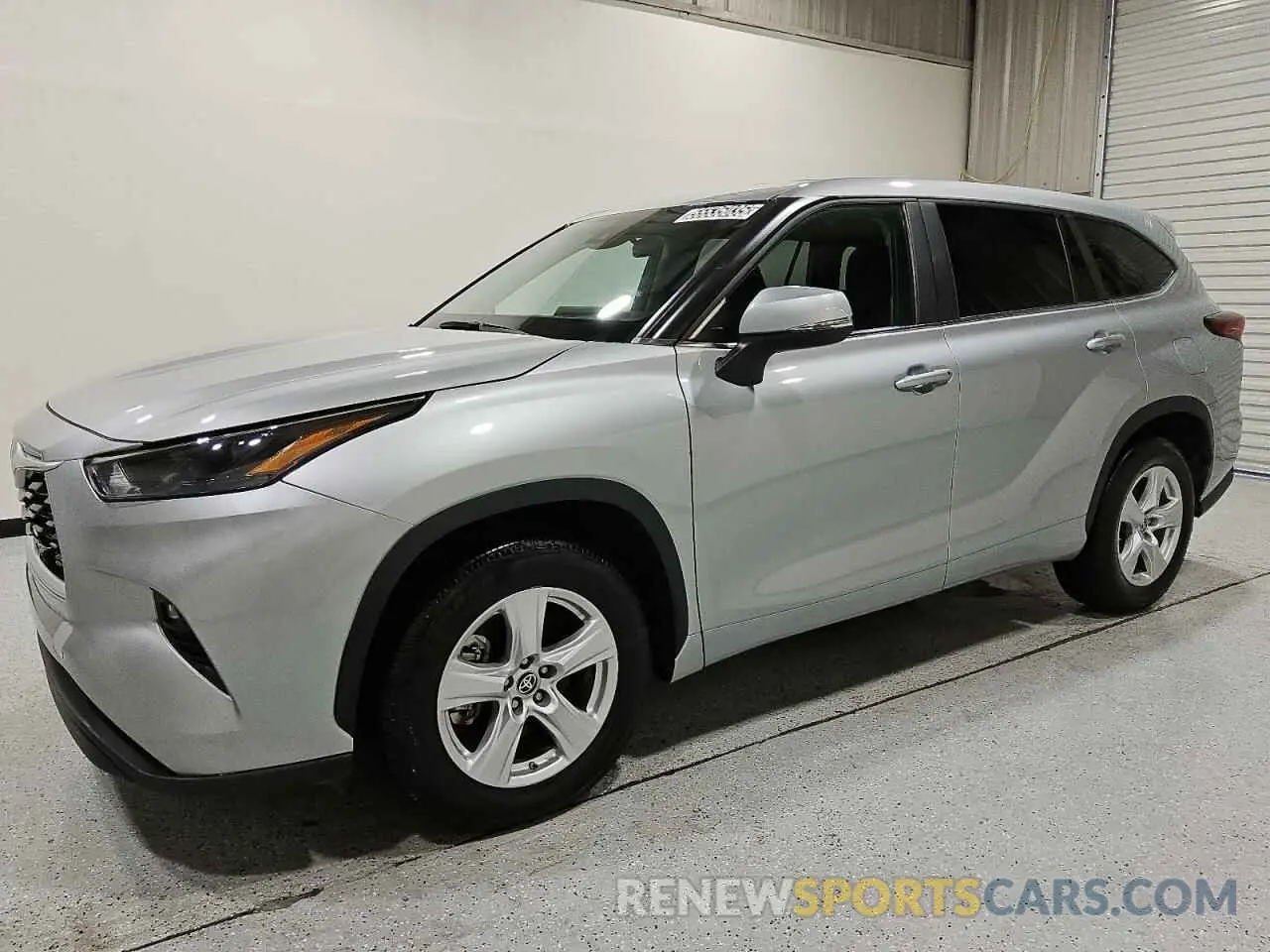 1 Photograph of a damaged car 5TDKDRAHXPS505296 TOYOTA HIGHLANDER 2023