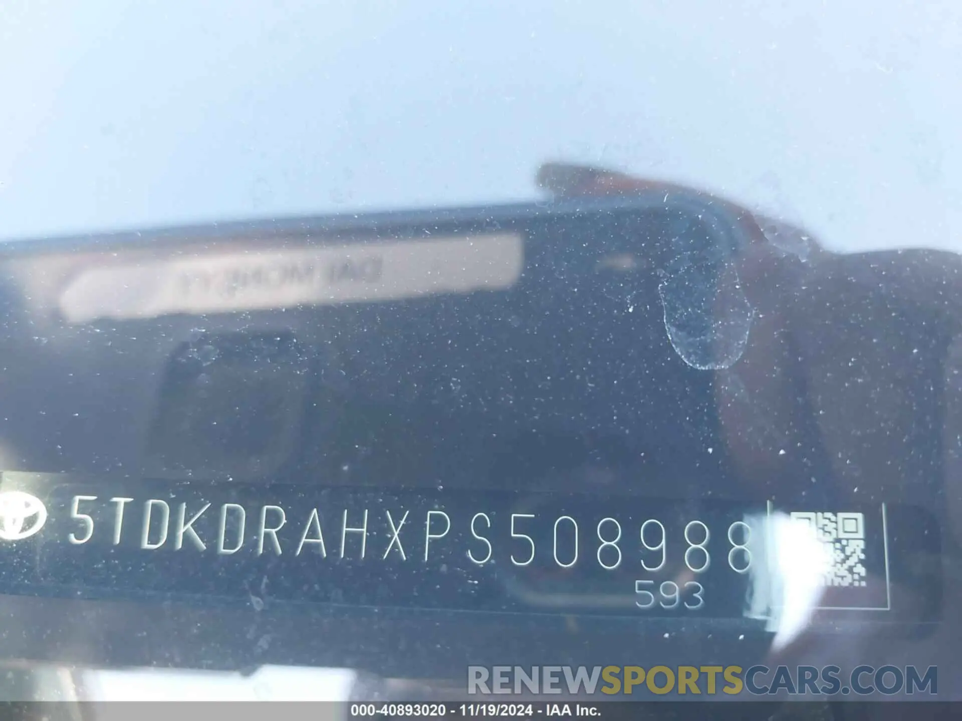 9 Photograph of a damaged car 5TDKDRAHXPS508988 TOYOTA HIGHLANDER 2023