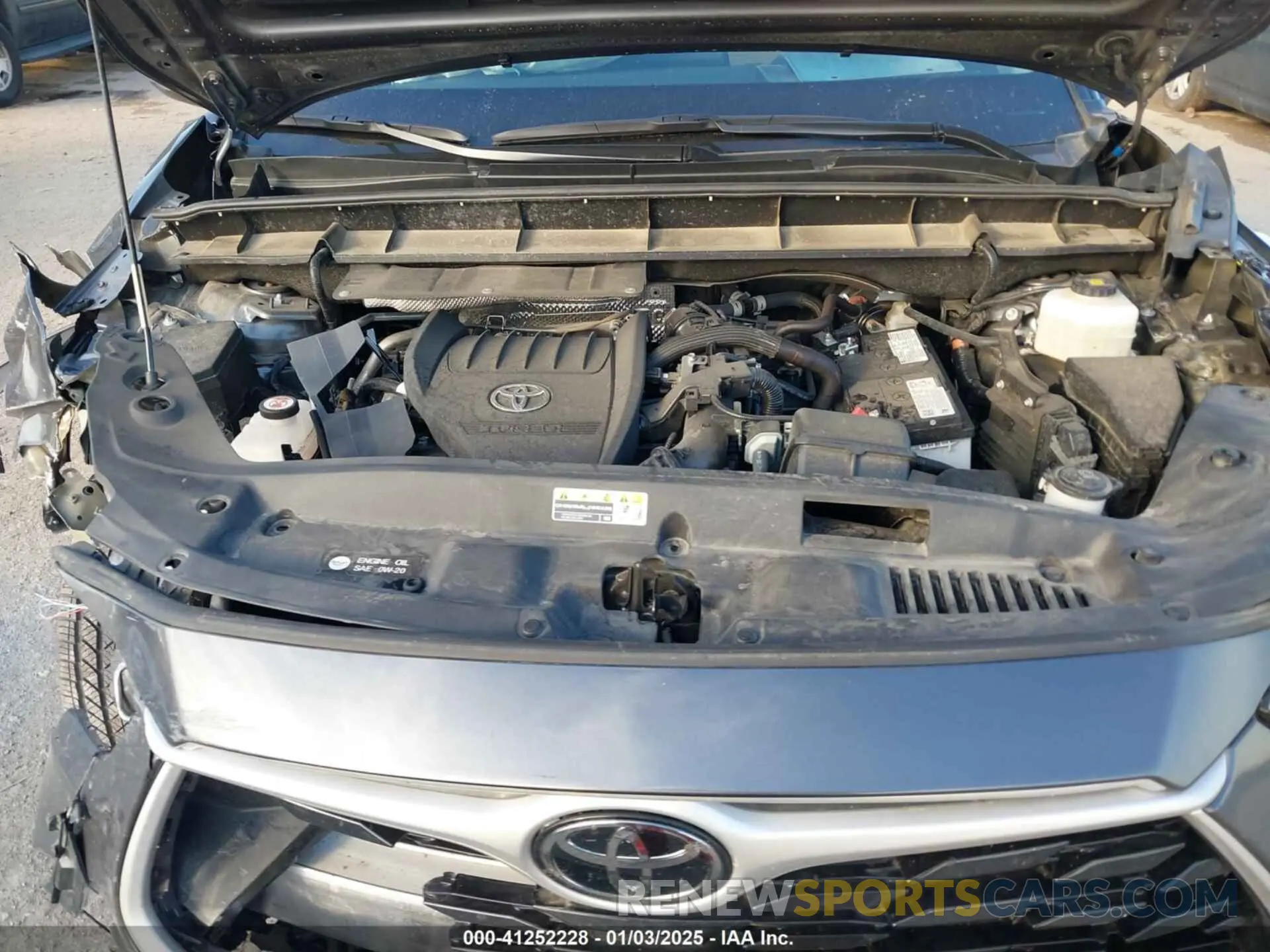 10 Photograph of a damaged car 5TDKDRAHXPS515262 TOYOTA HIGHLANDER 2023