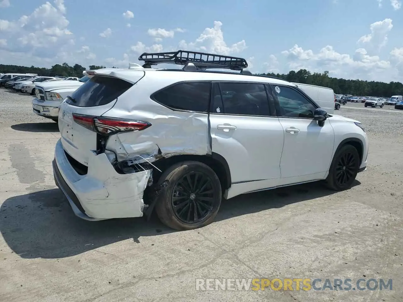 3 Photograph of a damaged car 5TDKDRAHXPS517416 TOYOTA HIGHLANDER 2023