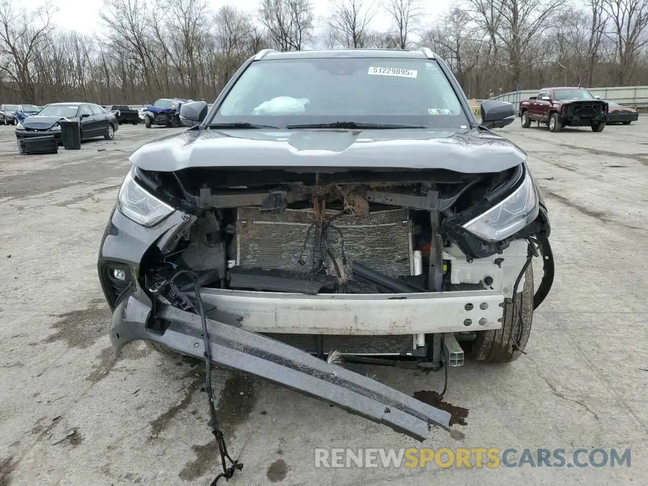 5 Photograph of a damaged car 5TDKDRBH0PS001838 TOYOTA HIGHLANDER 2023