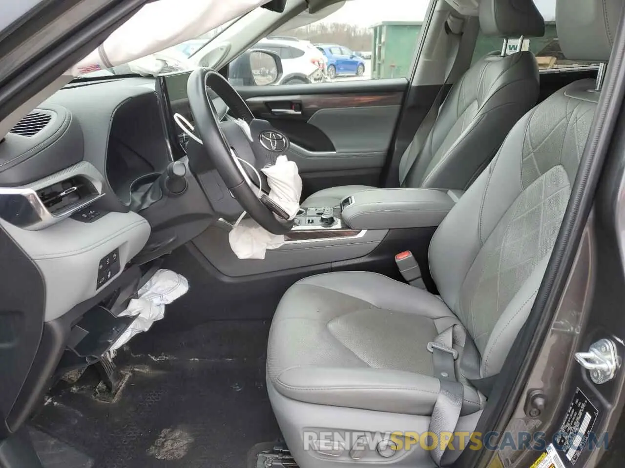 7 Photograph of a damaged car 5TDKDRBH0PS001838 TOYOTA HIGHLANDER 2023