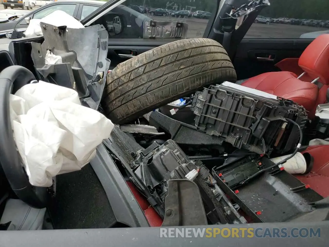 7 Photograph of a damaged car 5TDKDRBH0PS002021 TOYOTA HIGHLANDER 2023