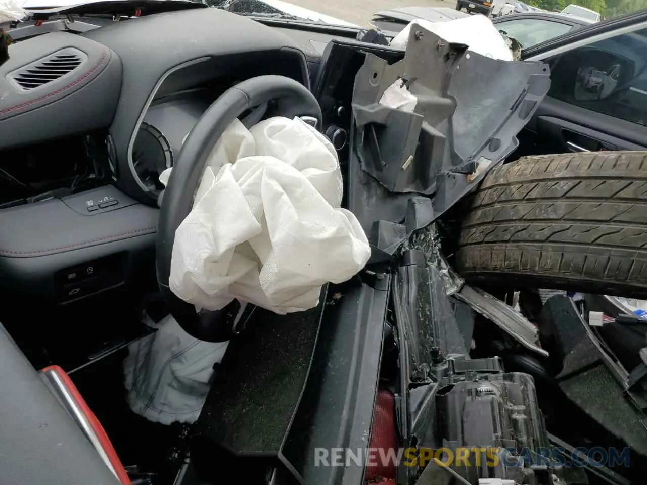 8 Photograph of a damaged car 5TDKDRBH0PS002021 TOYOTA HIGHLANDER 2023