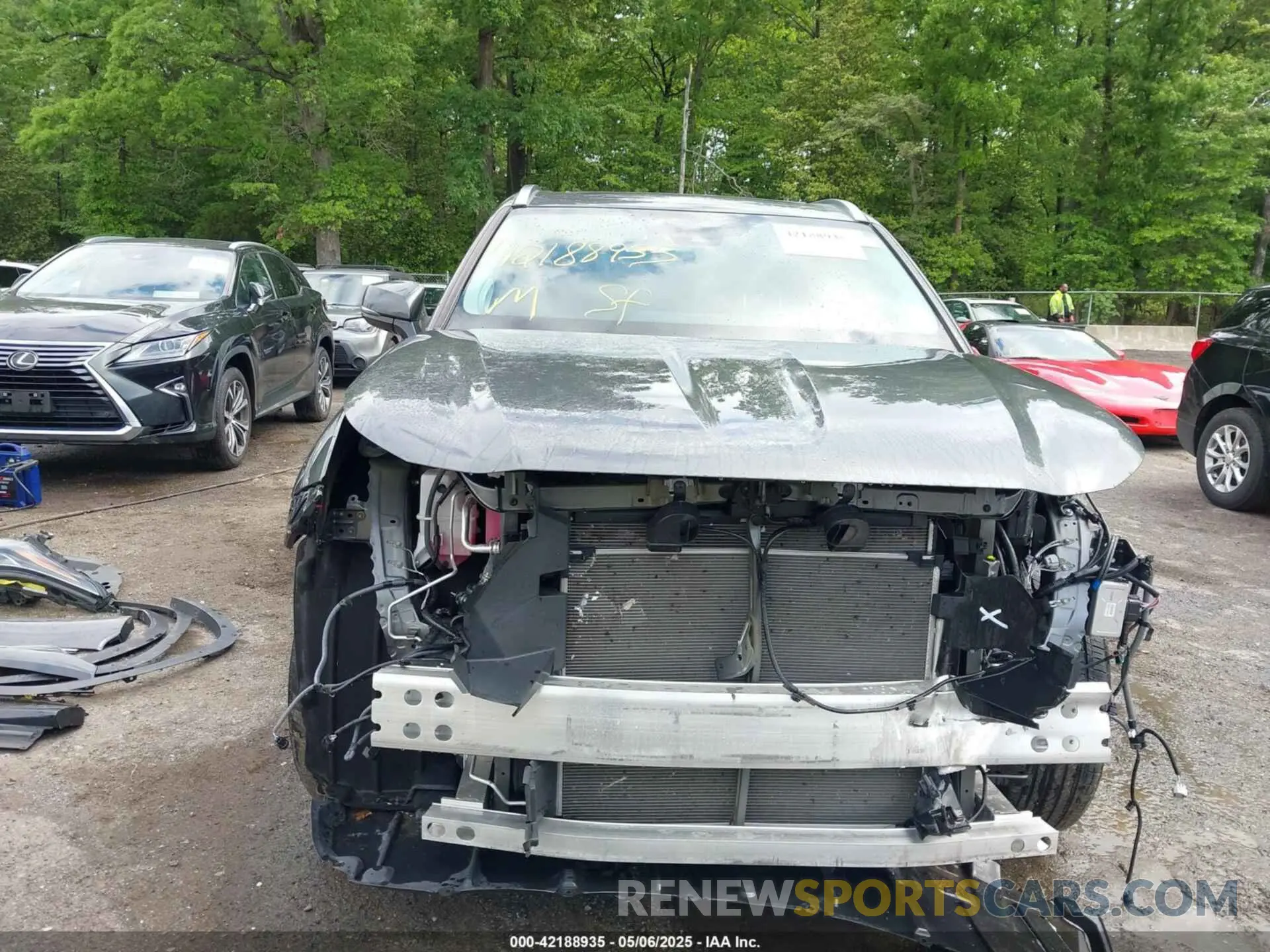 13 Photograph of a damaged car 5TDKDRBH0PS006456 TOYOTA HIGHLANDER 2023