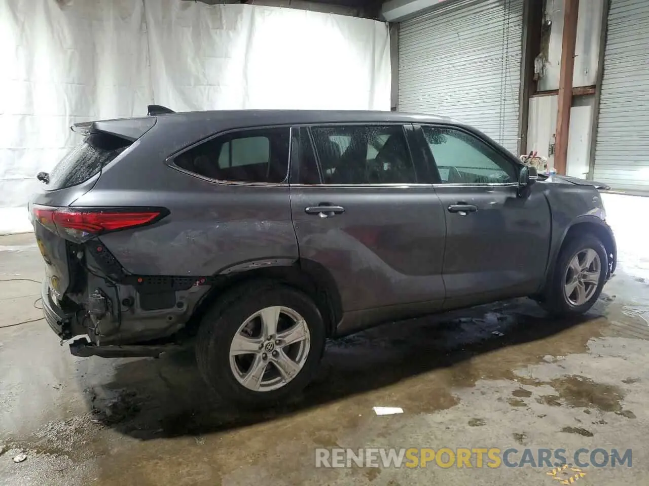 3 Photograph of a damaged car 5TDKDRBH0PS033575 TOYOTA HIGHLANDER 2023