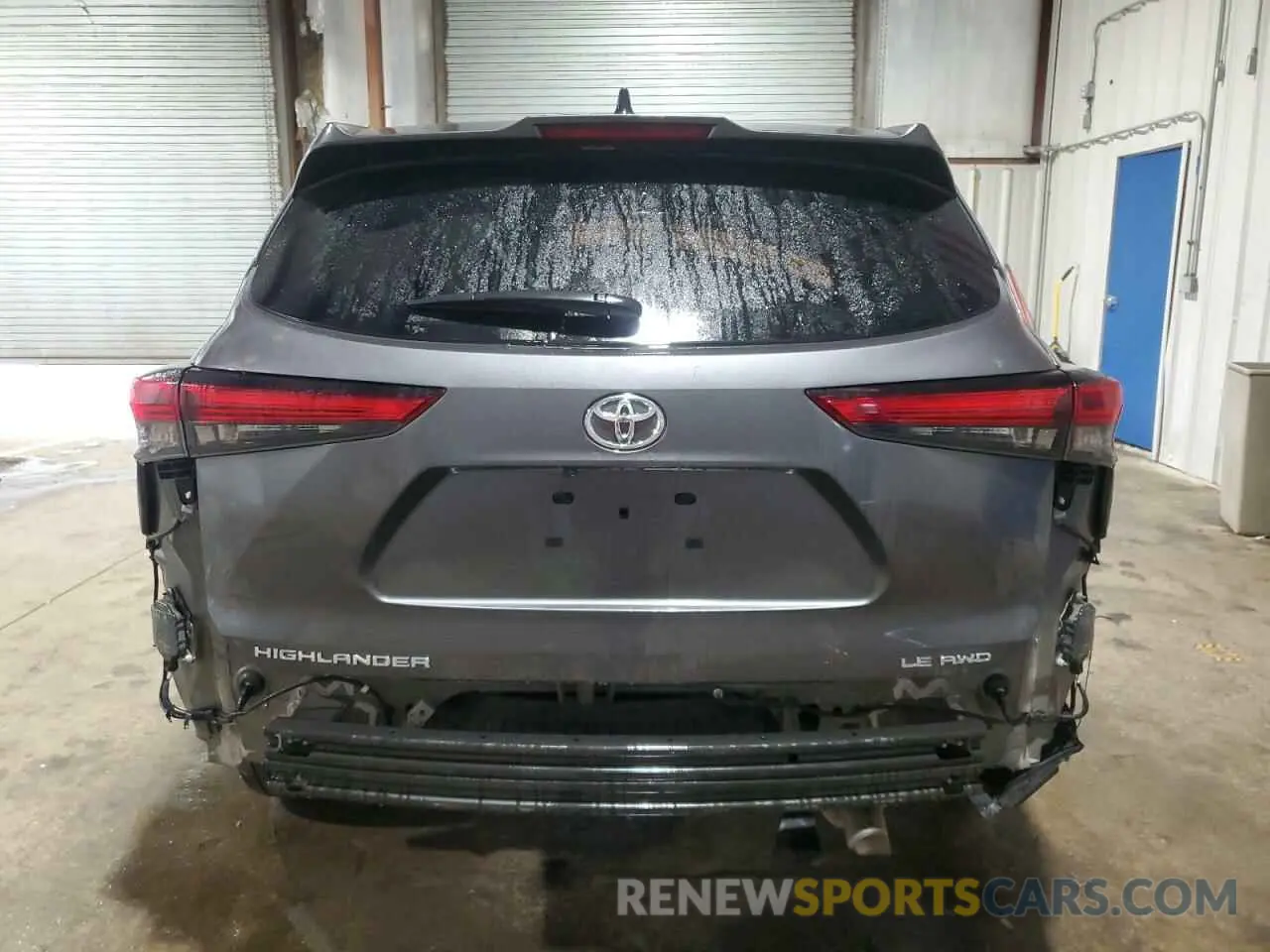 6 Photograph of a damaged car 5TDKDRBH0PS033575 TOYOTA HIGHLANDER 2023