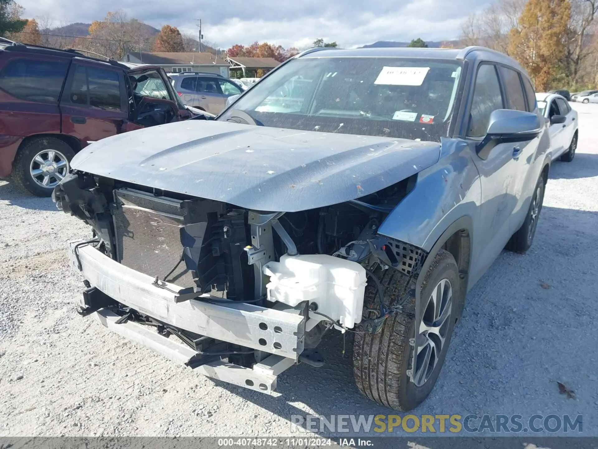 6 Photograph of a damaged car 5TDKDRBH0PS043605 TOYOTA HIGHLANDER 2023
