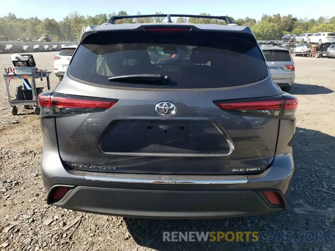 6 Photograph of a damaged car 5TDKDRBH0PS045435 TOYOTA HIGHLANDER 2023