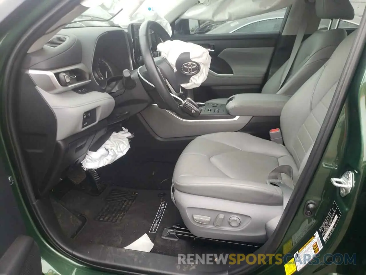 7 Photograph of a damaged car 5TDKDRBH0PS504432 TOYOTA HIGHLANDER 2023