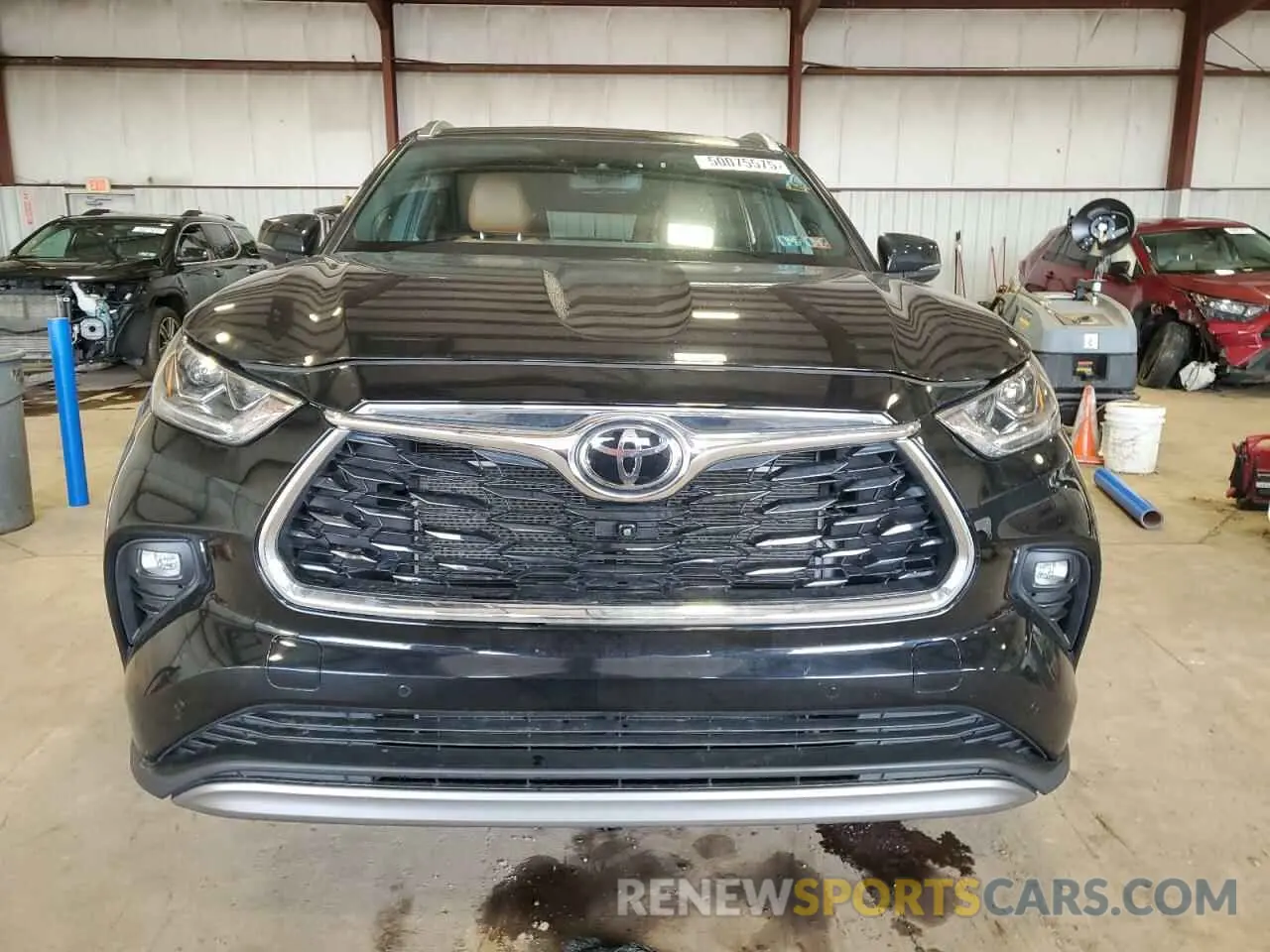 5 Photograph of a damaged car 5TDKDRBH0PS518525 TOYOTA HIGHLANDER 2023