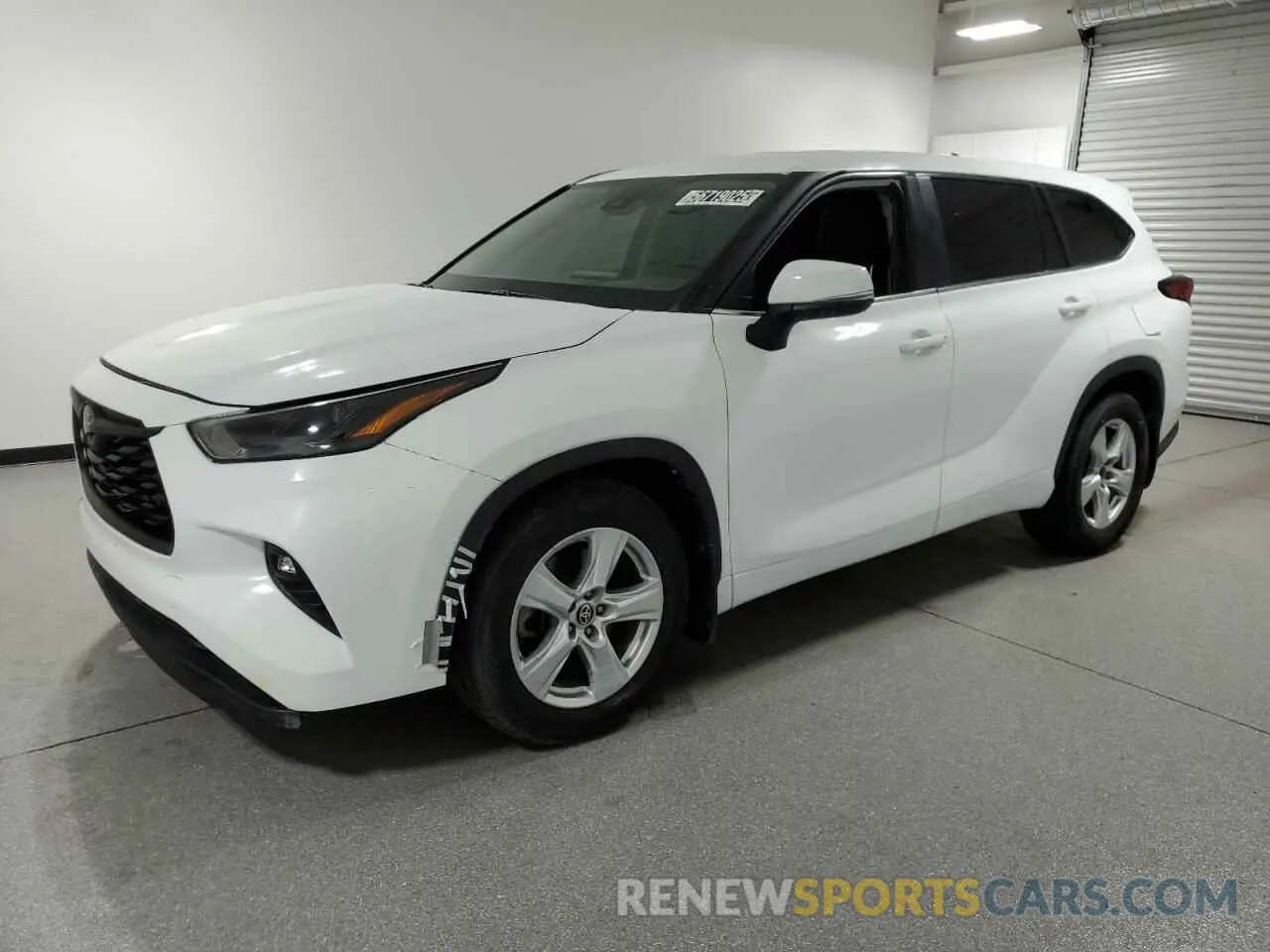1 Photograph of a damaged car 5TDKDRBH1PS005722 TOYOTA HIGHLANDER 2023