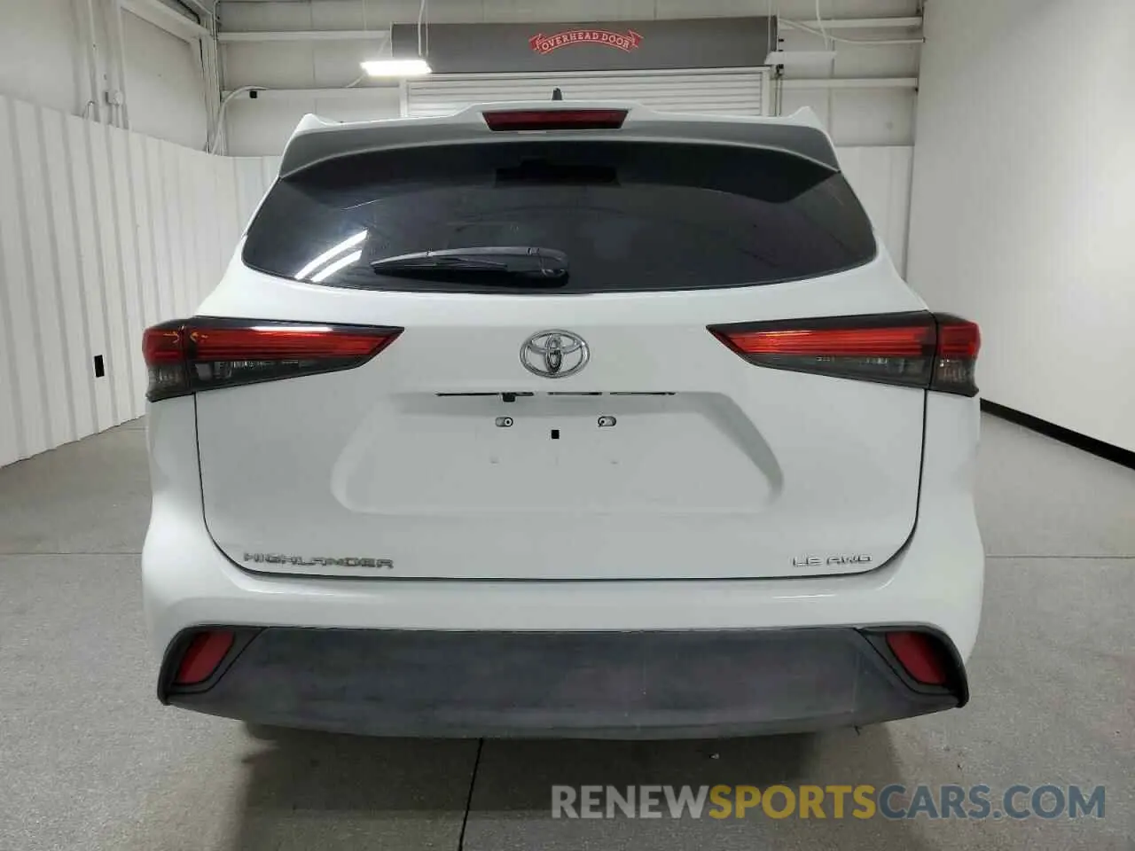 6 Photograph of a damaged car 5TDKDRBH1PS005722 TOYOTA HIGHLANDER 2023