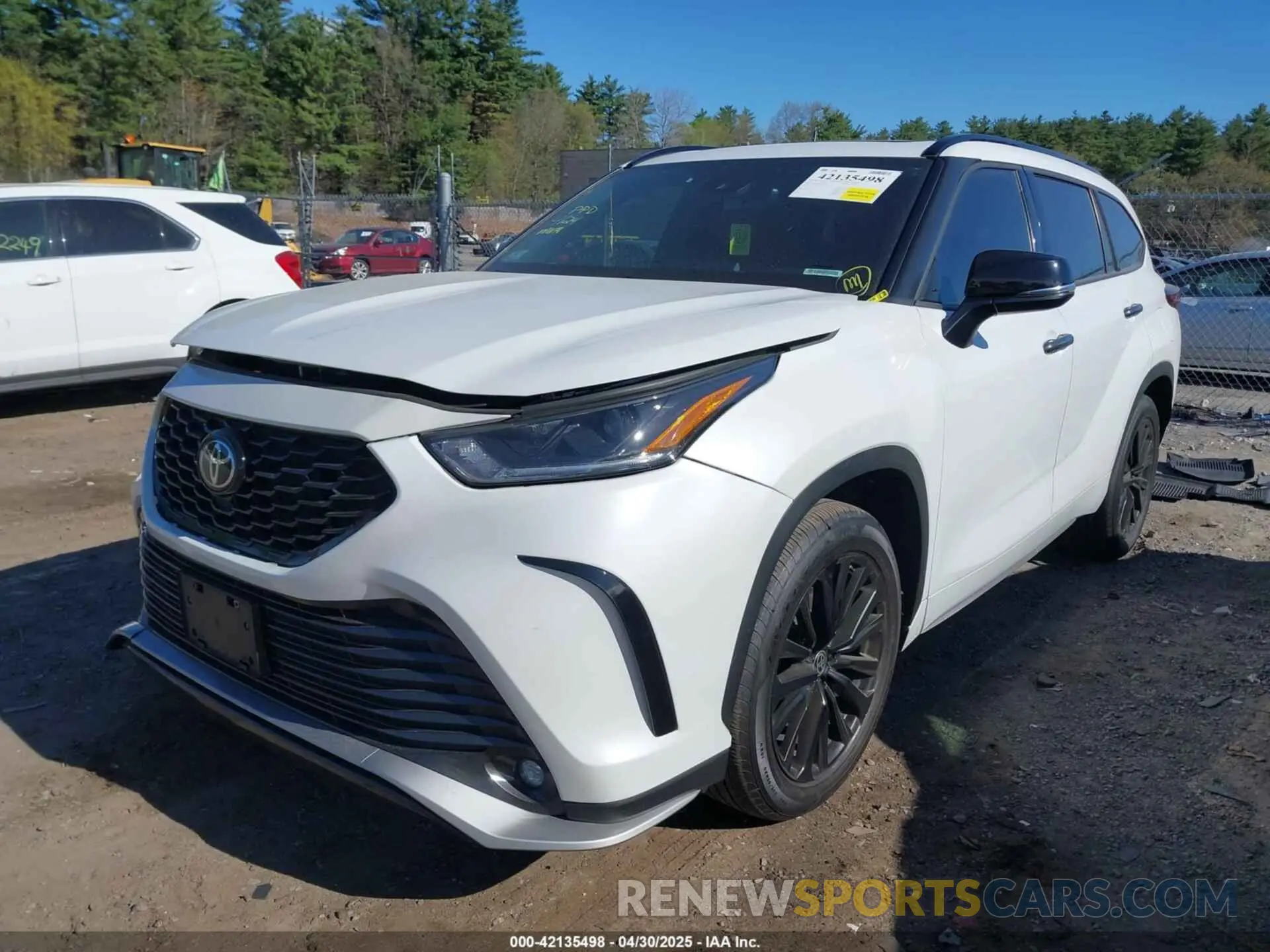 2 Photograph of a damaged car 5TDKDRBH1PS006286 TOYOTA HIGHLANDER 2023