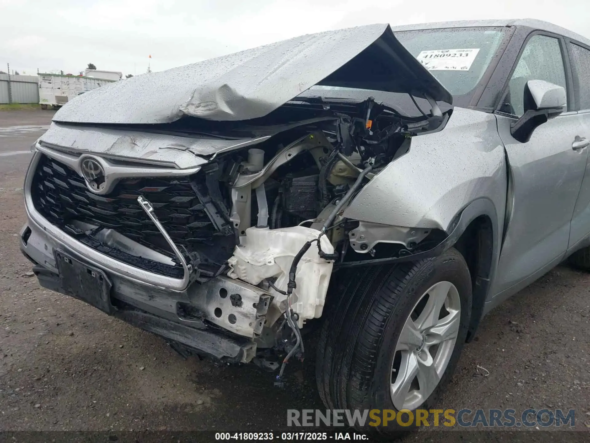 6 Photograph of a damaged car 5TDKDRBH1PS015442 TOYOTA HIGHLANDER 2023