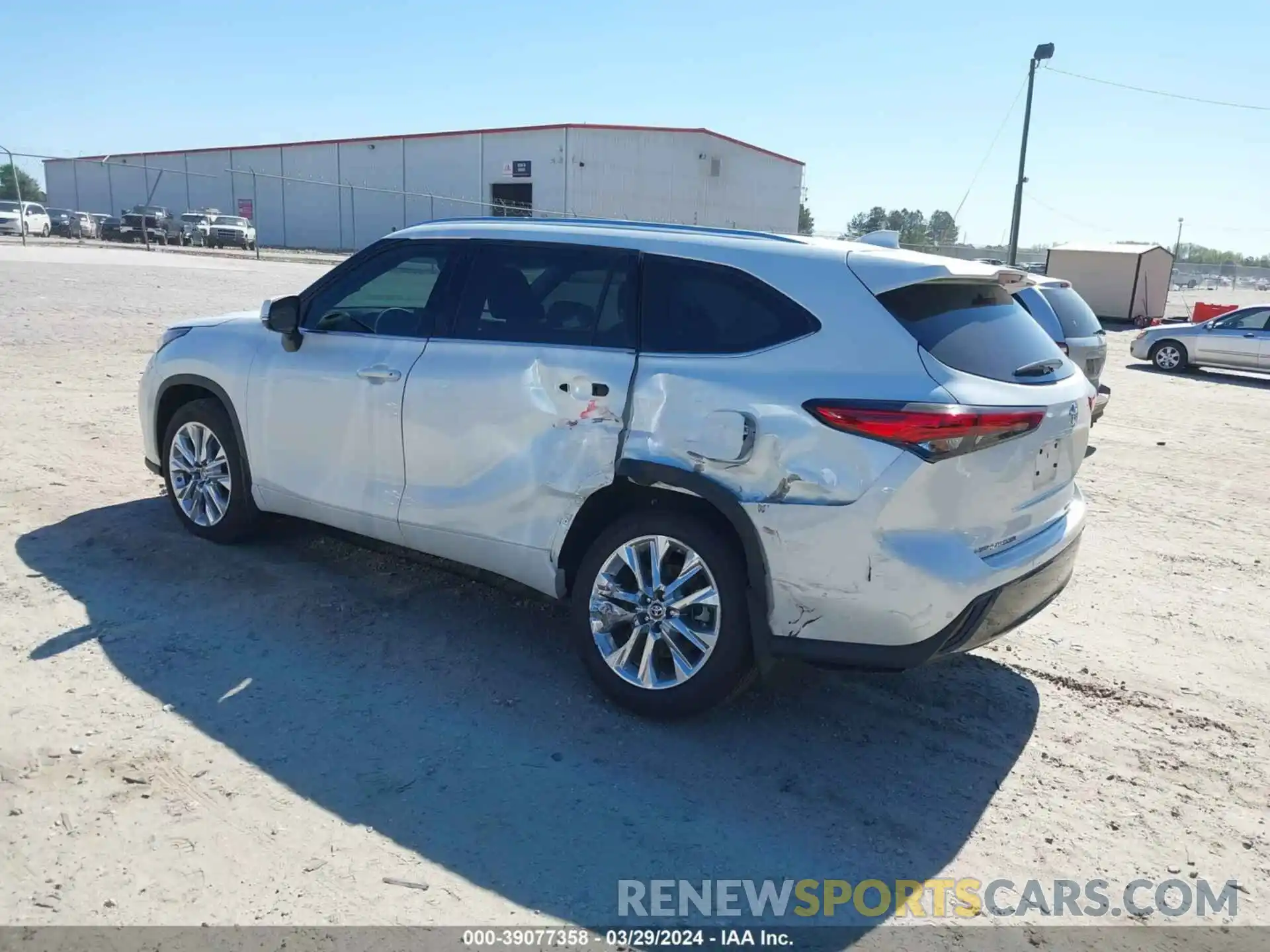 3 Photograph of a damaged car 5TDKDRBH1PS025338 TOYOTA HIGHLANDER 2023