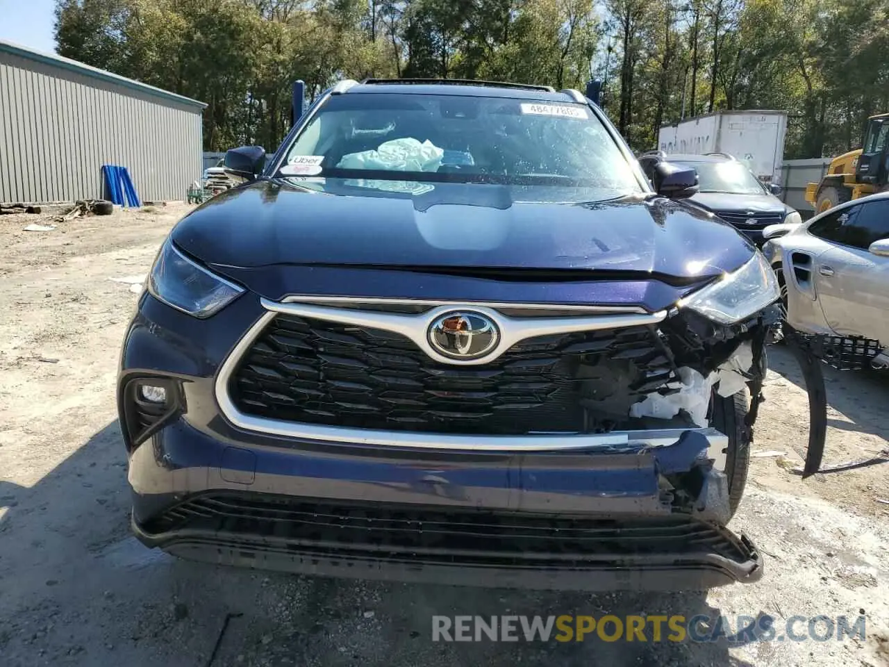 5 Photograph of a damaged car 5TDKDRBH1PS047307 TOYOTA HIGHLANDER 2023