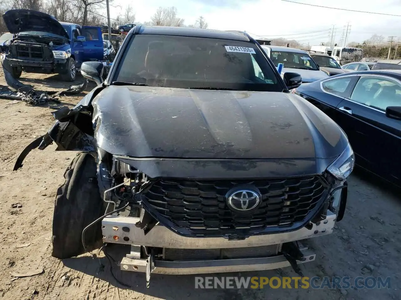 5 Photograph of a damaged car 5TDKDRBH1PS508974 TOYOTA HIGHLANDER 2023