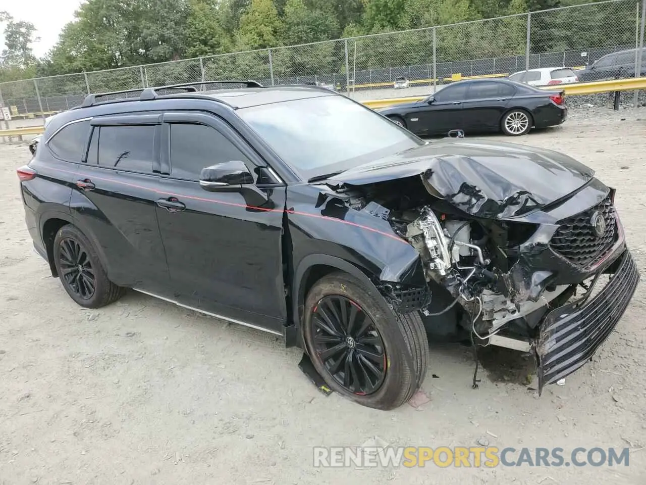 4 Photograph of a damaged car 5TDKDRBH1PS511695 TOYOTA HIGHLANDER 2023