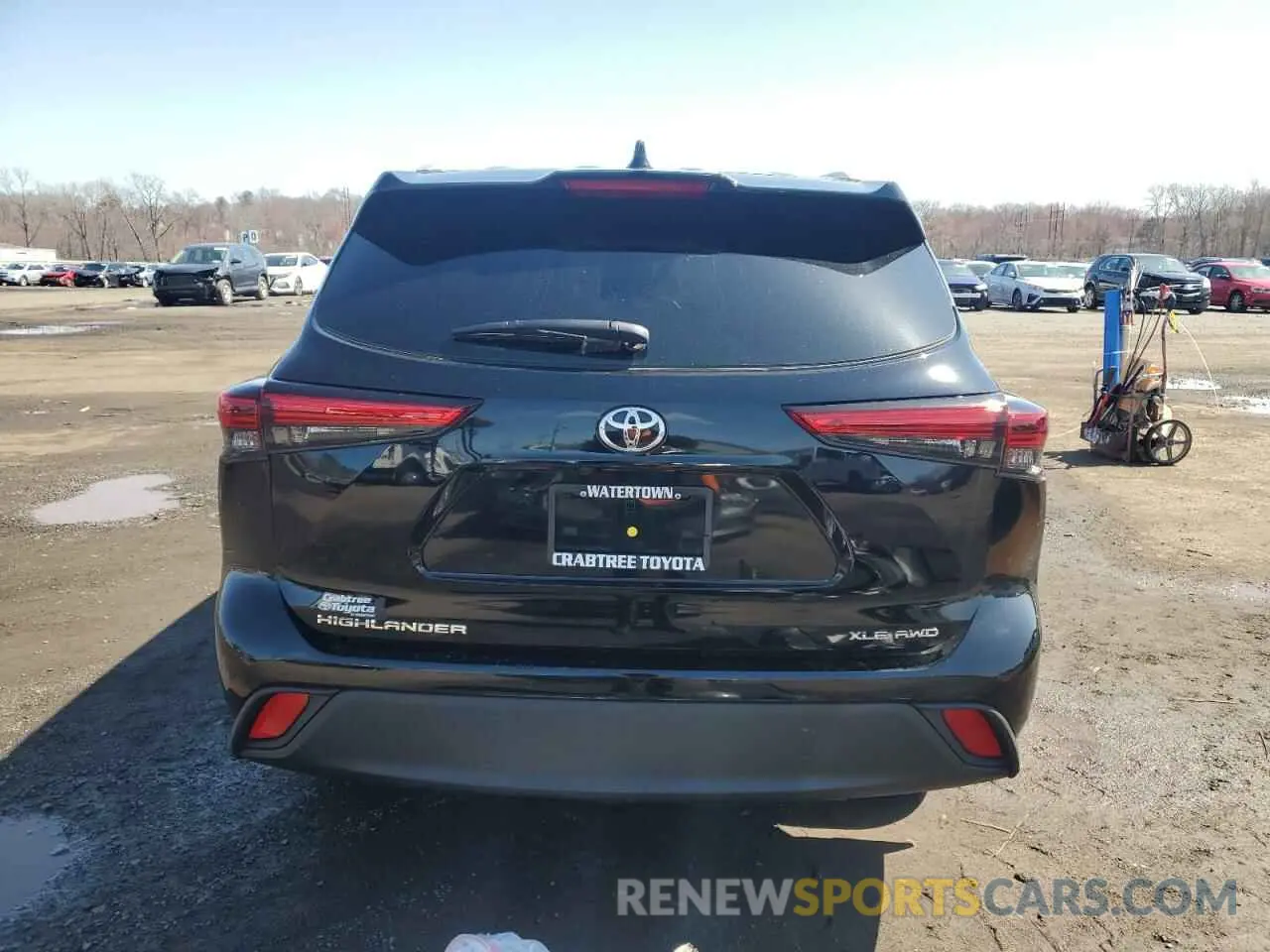 6 Photograph of a damaged car 5TDKDRBH1PS527010 TOYOTA HIGHLANDER 2023