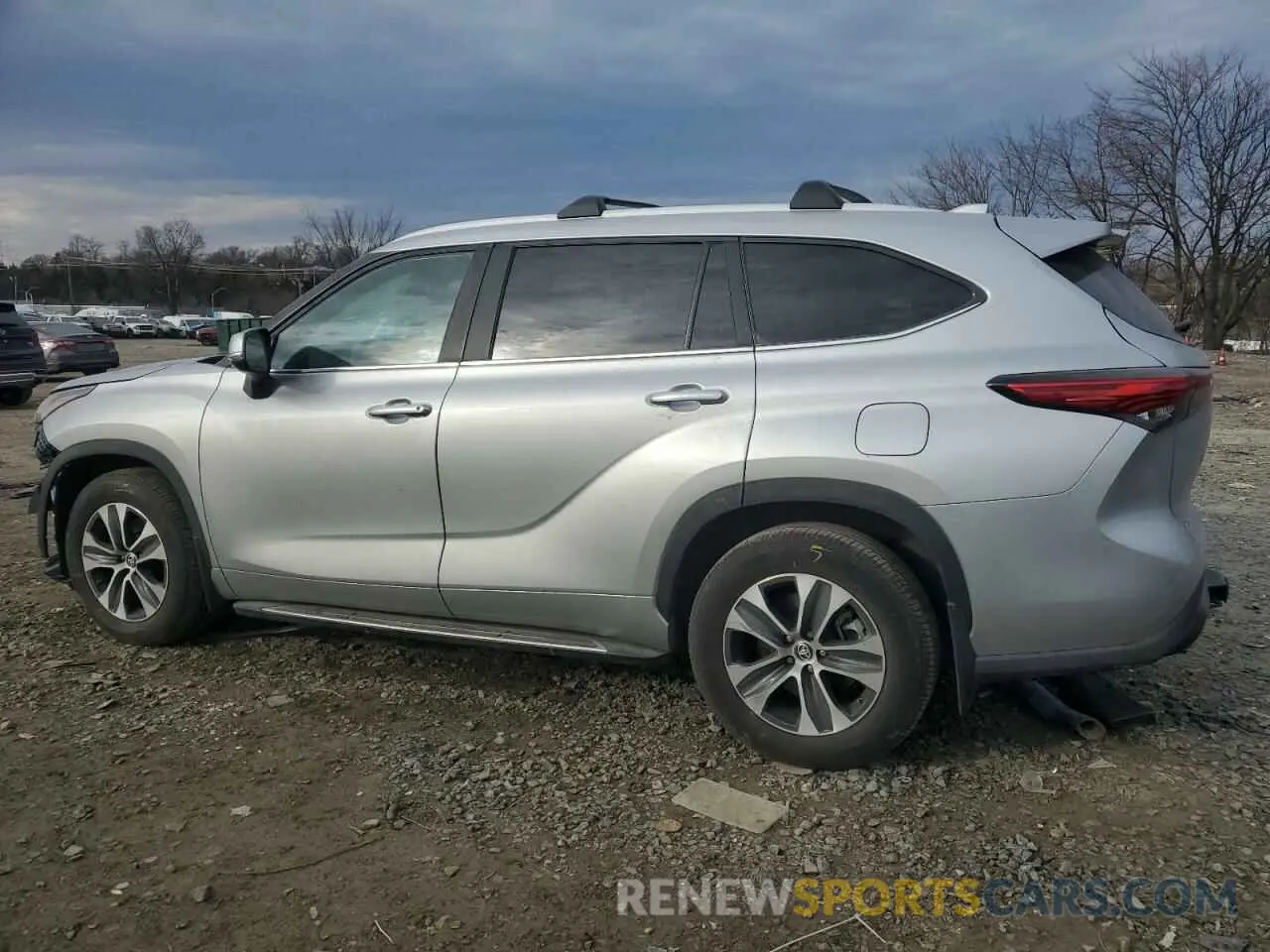 2 Photograph of a damaged car 5TDKDRBH2PS014431 TOYOTA HIGHLANDER 2023