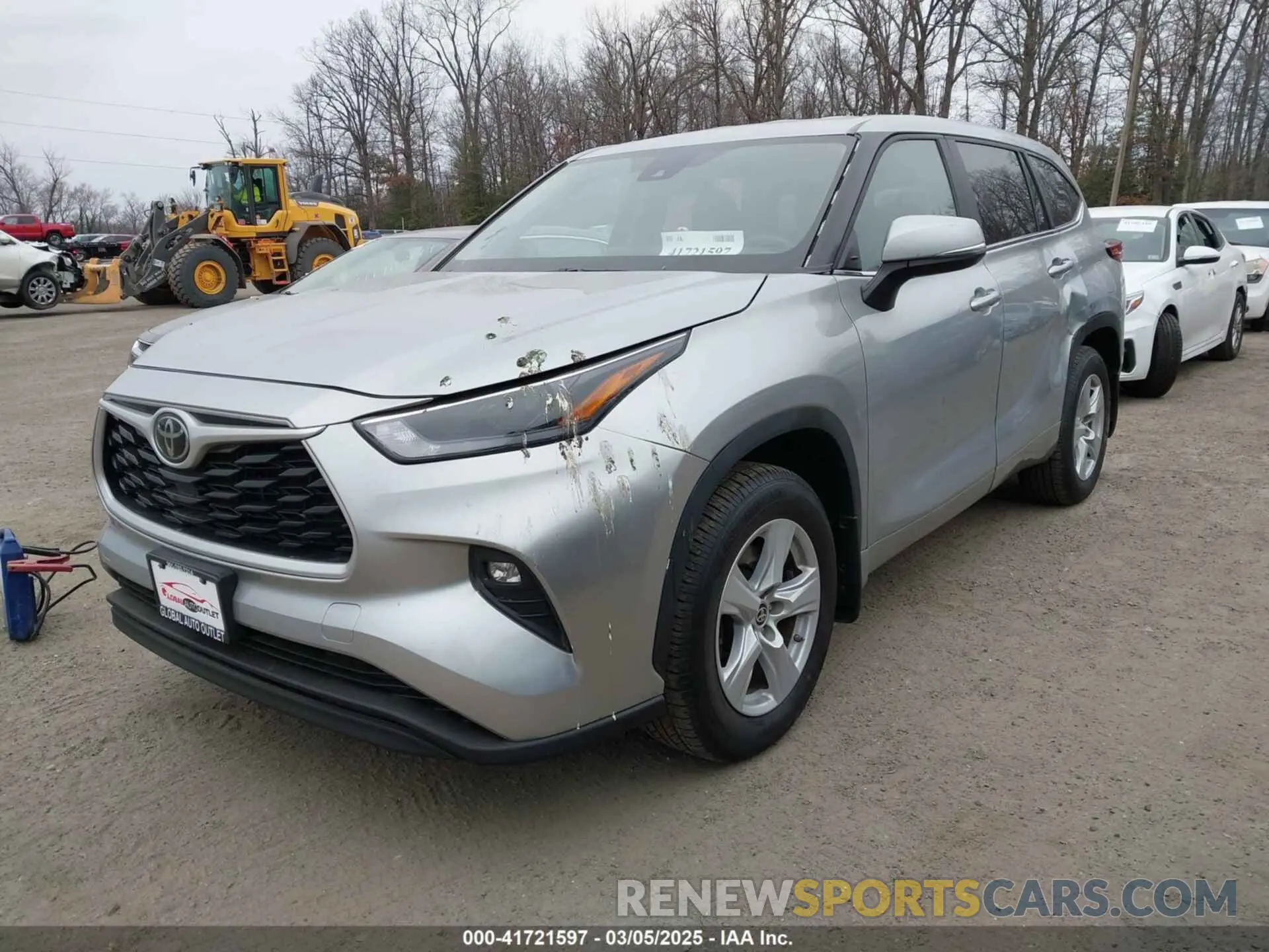 2 Photograph of a damaged car 5TDKDRBH2PS015689 TOYOTA HIGHLANDER 2023