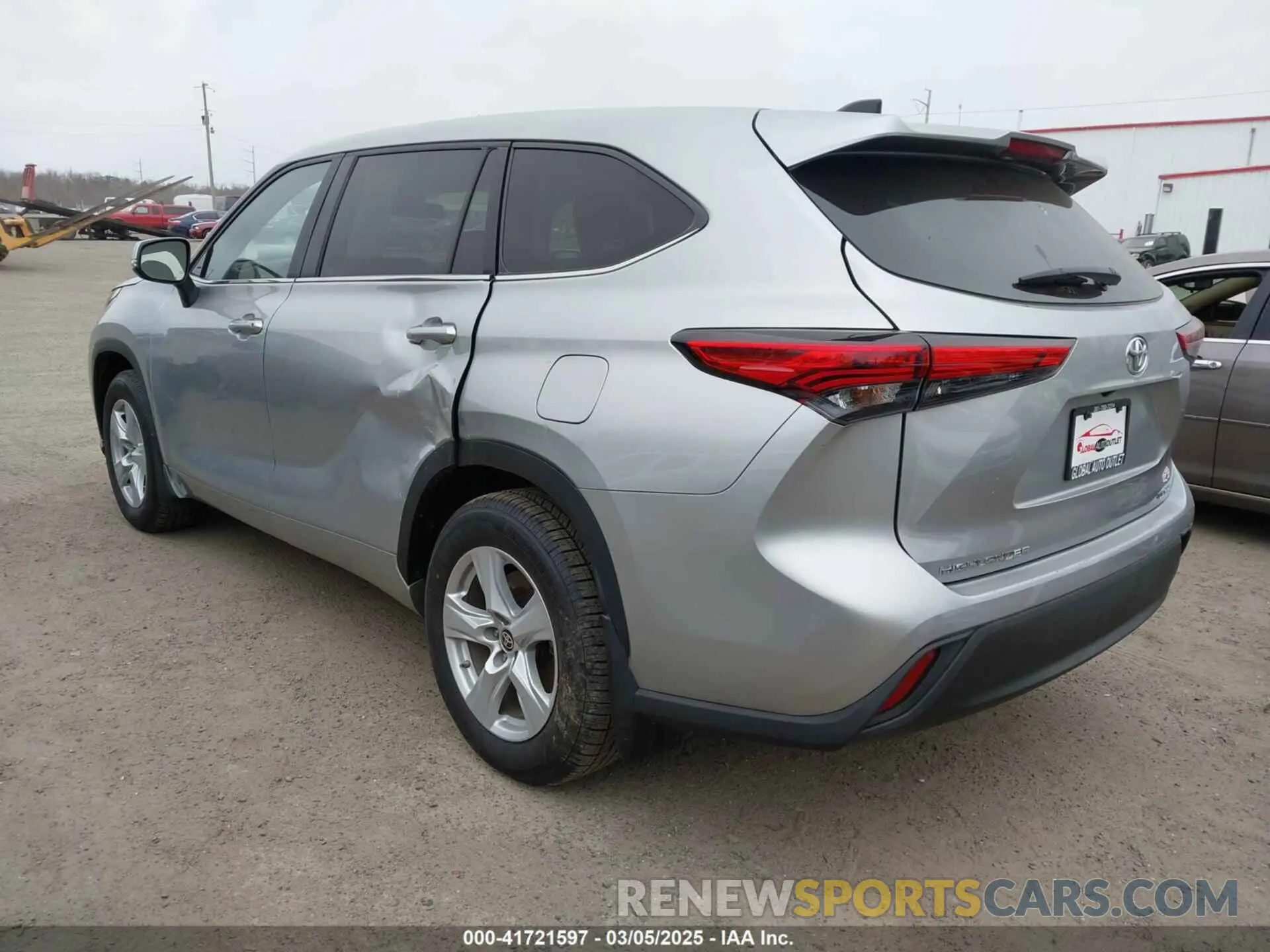 3 Photograph of a damaged car 5TDKDRBH2PS015689 TOYOTA HIGHLANDER 2023