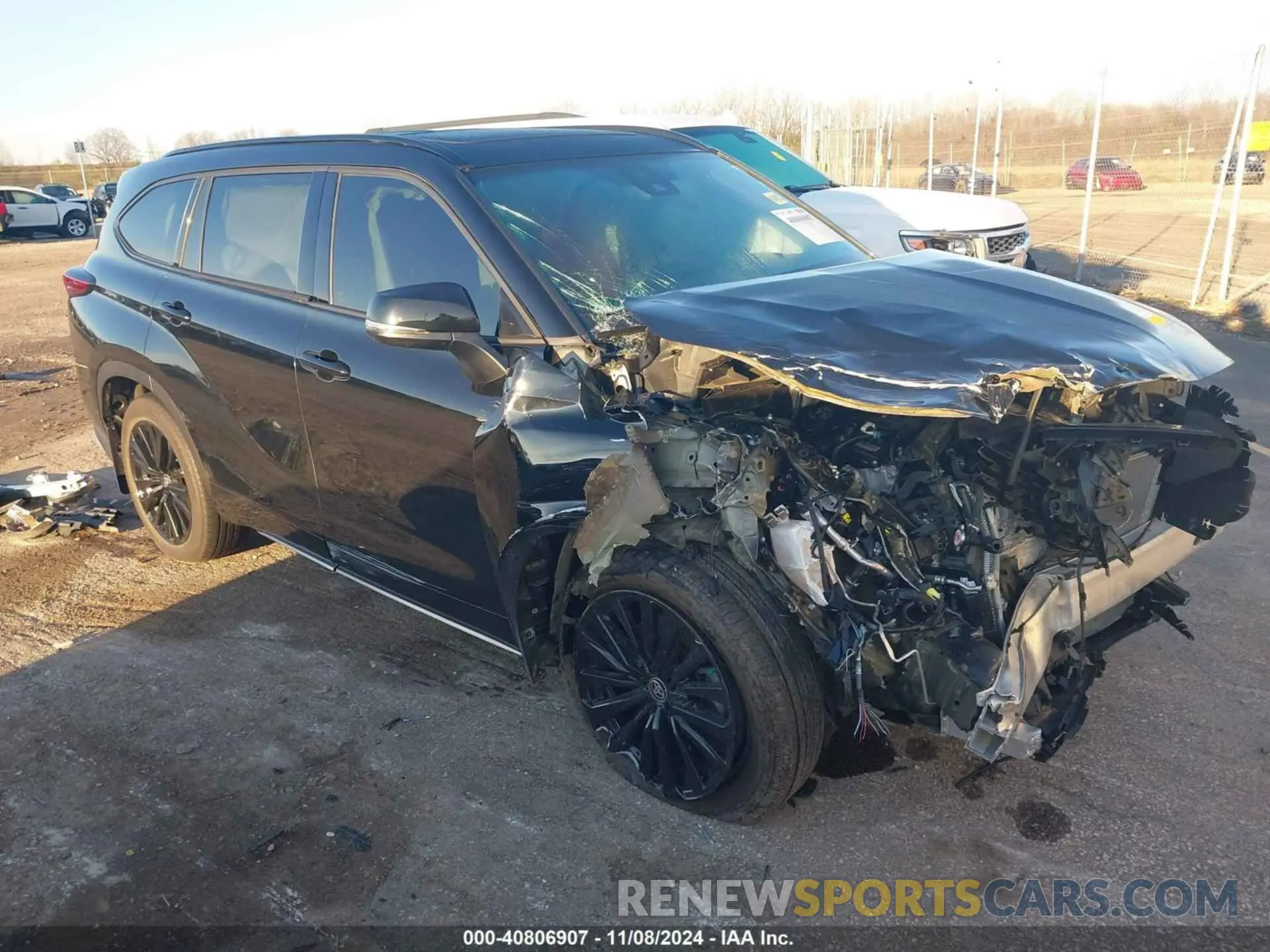 1 Photograph of a damaged car 5TDKDRBH2PS029009 TOYOTA HIGHLANDER 2023