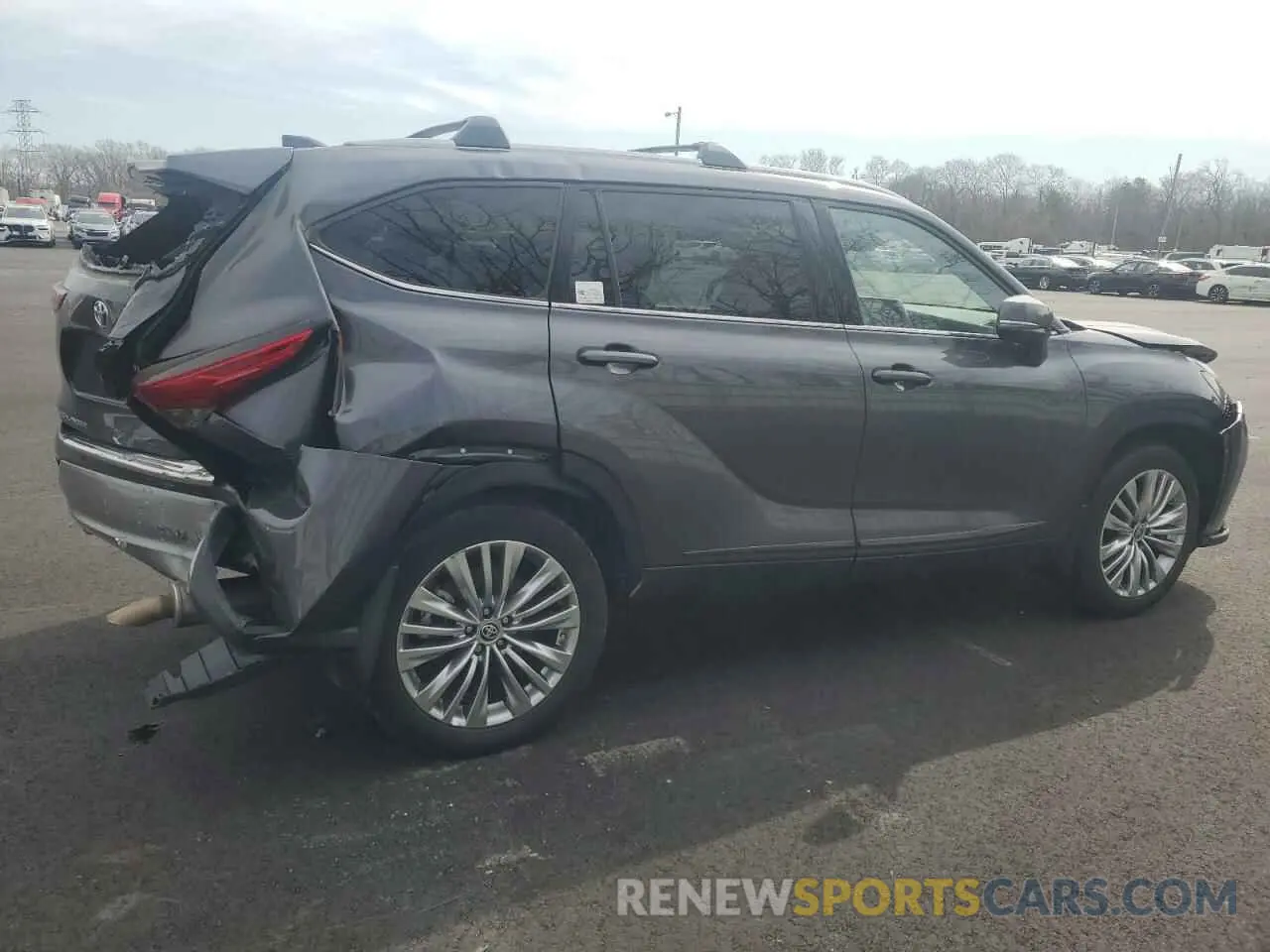 3 Photograph of a damaged car 5TDKDRBH2PS029544 TOYOTA HIGHLANDER 2023