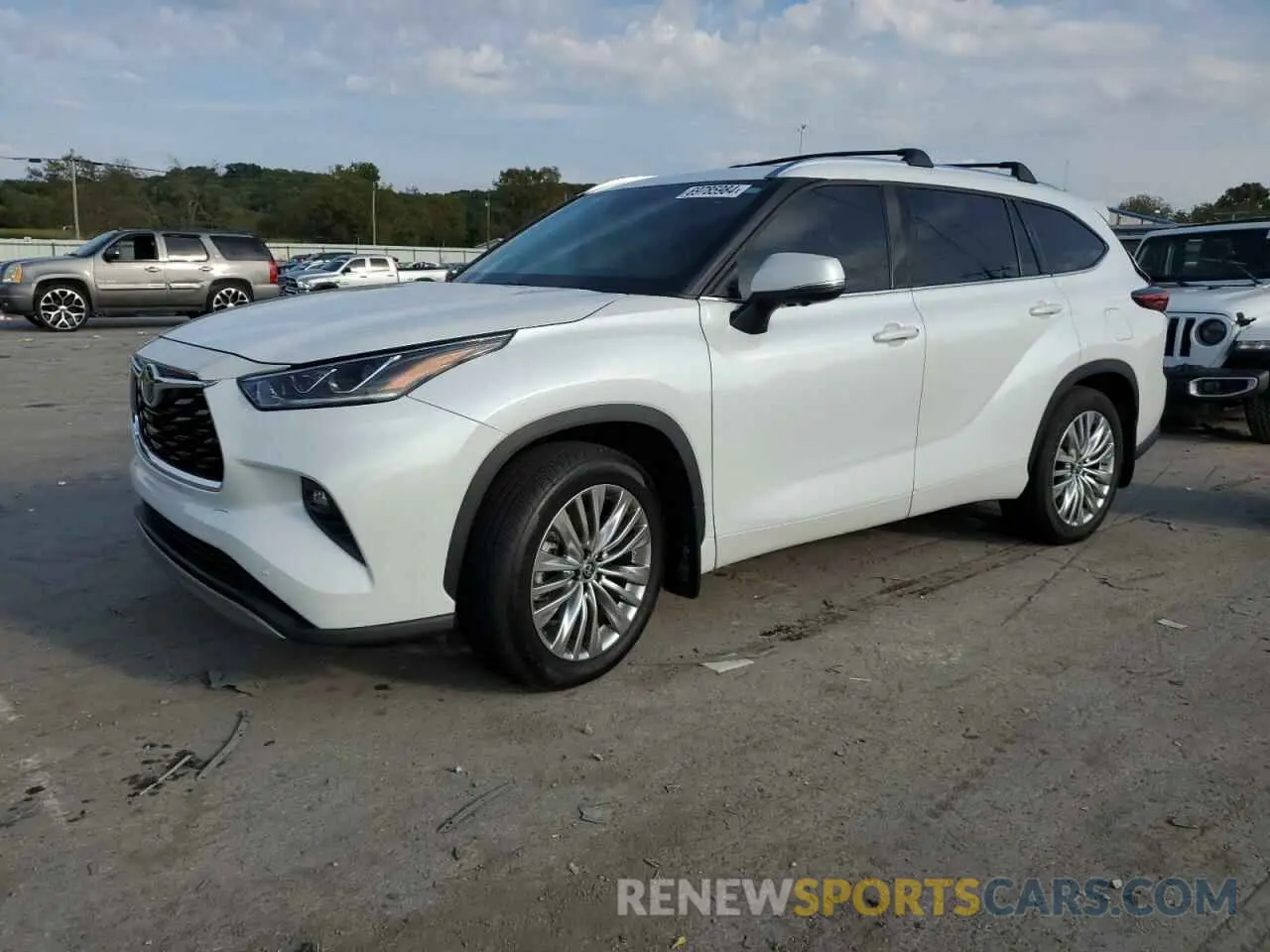 1 Photograph of a damaged car 5TDKDRBH2PS041855 TOYOTA HIGHLANDER 2023