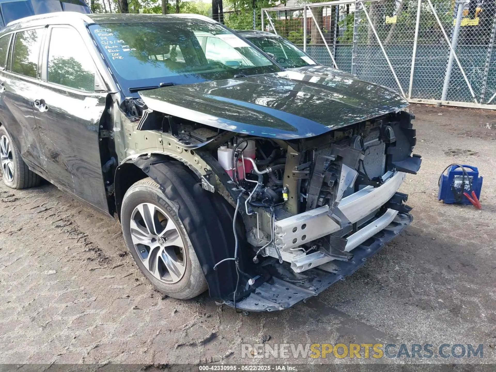 6 Photograph of a damaged car 5TDKDRBH2PS503377 TOYOTA HIGHLANDER 2023