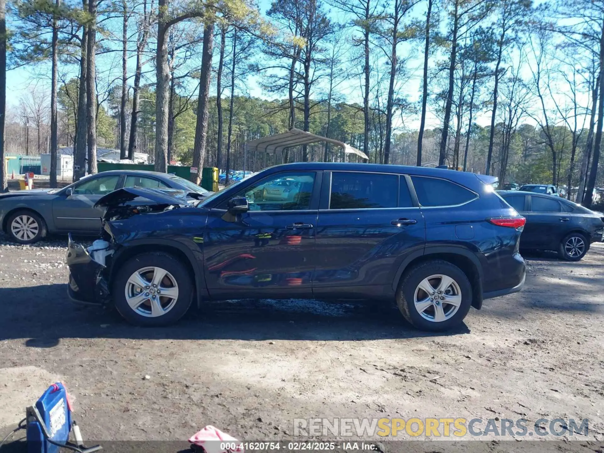 14 Photograph of a damaged car 5TDKDRBH2PS514850 TOYOTA HIGHLANDER 2023