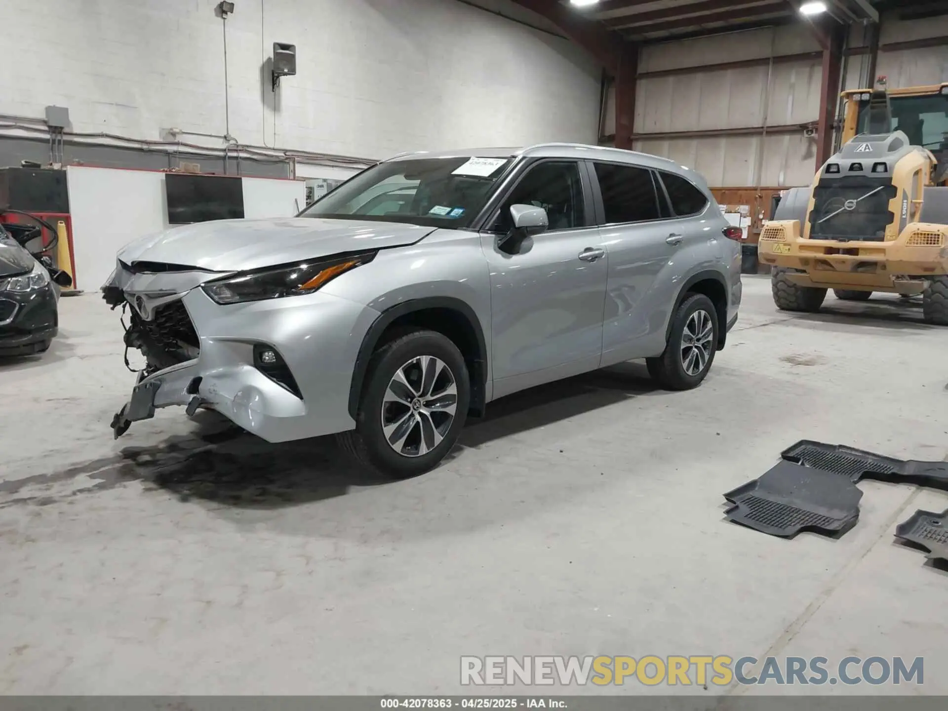 2 Photograph of a damaged car 5TDKDRBH2PS526769 TOYOTA HIGHLANDER 2023
