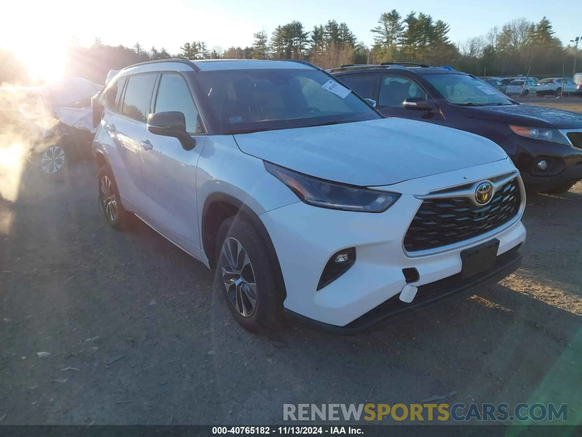 1 Photograph of a damaged car 5TDKDRBH2PS527274 TOYOTA HIGHLANDER 2023
