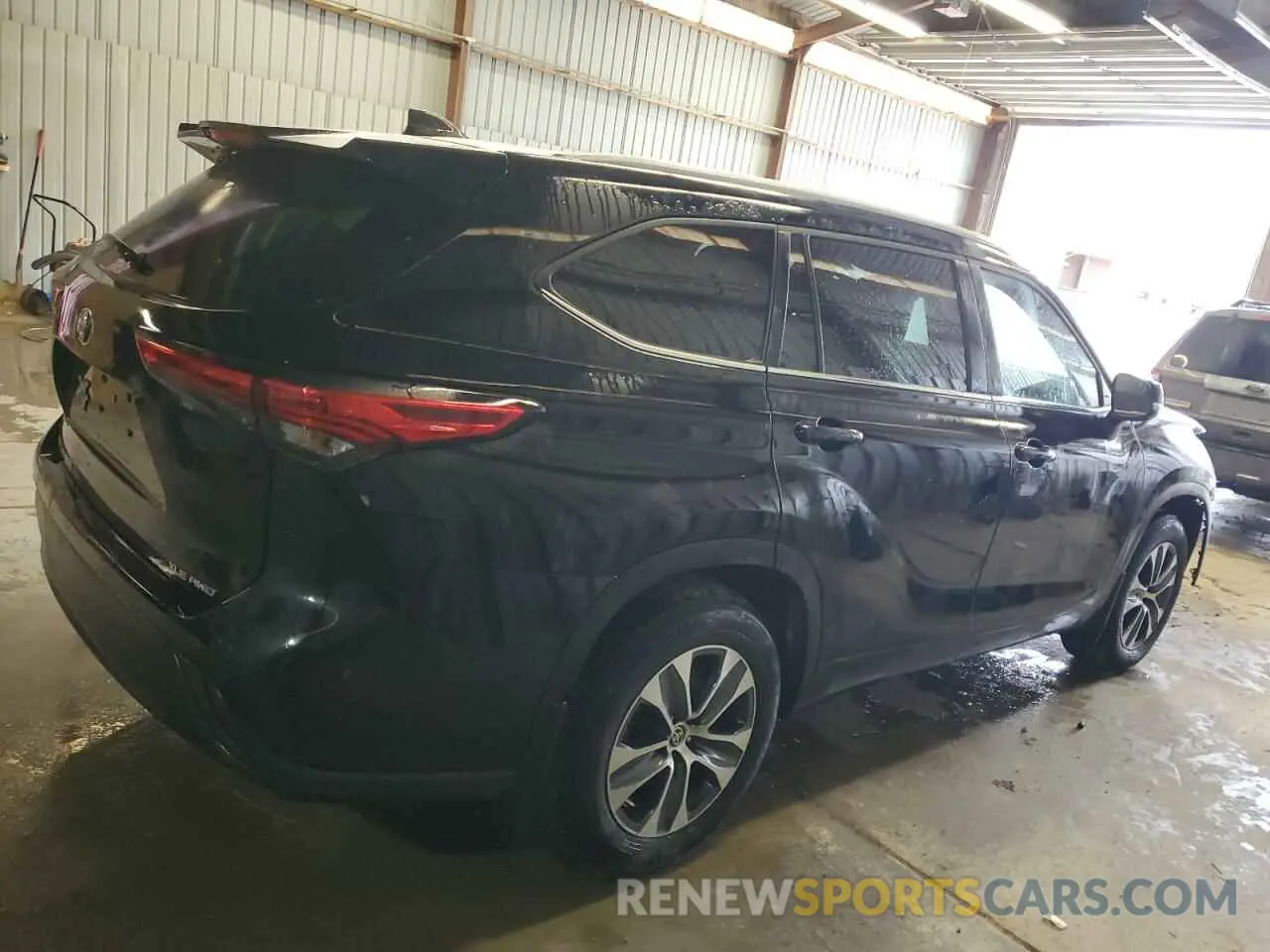 3 Photograph of a damaged car 5TDKDRBH3PS001526 TOYOTA HIGHLANDER 2023