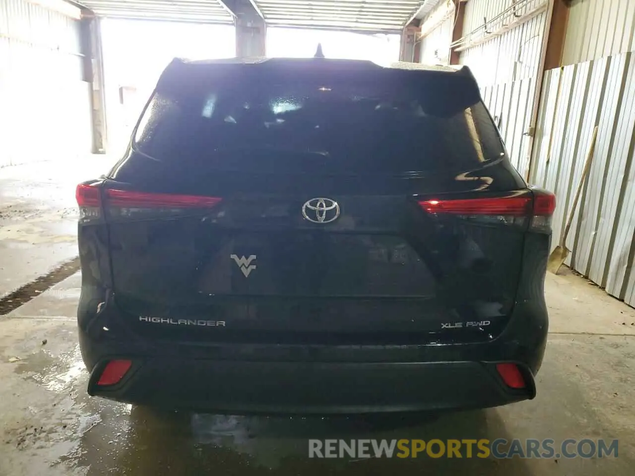 6 Photograph of a damaged car 5TDKDRBH3PS001526 TOYOTA HIGHLANDER 2023
